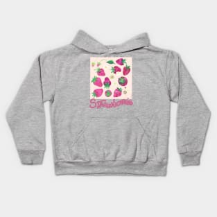 Strawberries N' Cream Kids Hoodie